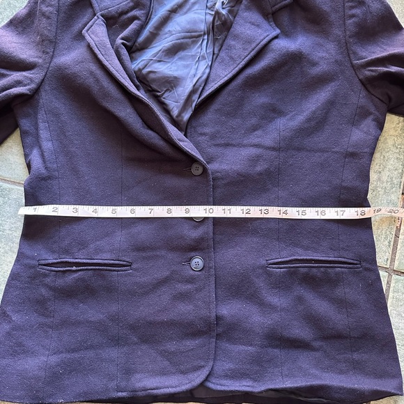 VTG EJE Dark Navy Blue Blazer - Picture 10 of 12